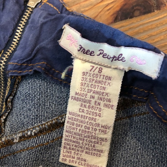 Free People Vintage Denim Skirt - Picture 4 of 4